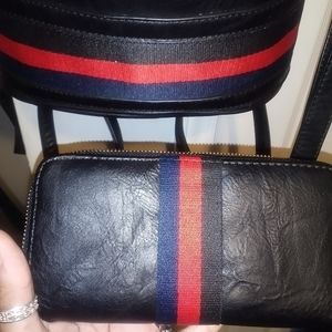 No Name leather backpack set